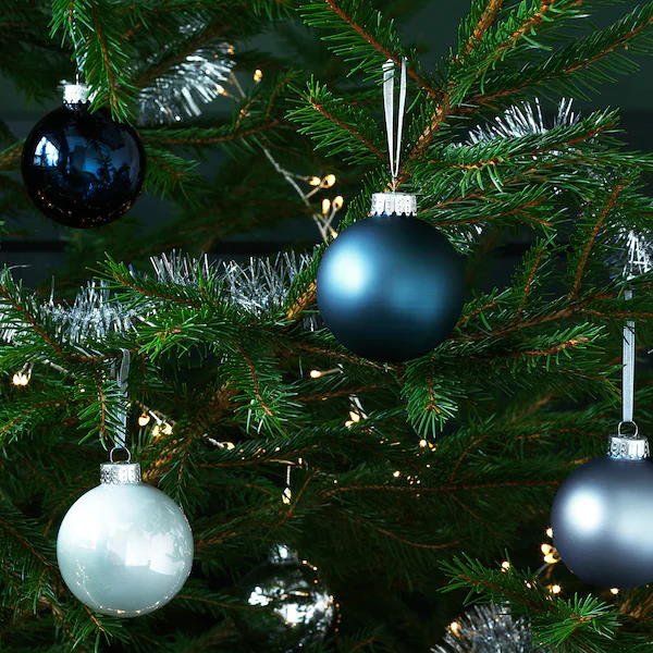 Moderne kuglice za božićno drvce IKEA